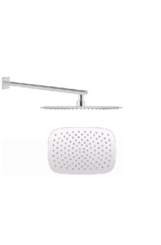 Brazo de ducha más plato cuadrado - UltraGrif